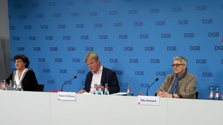 DGB-Jahrespressekonferenz