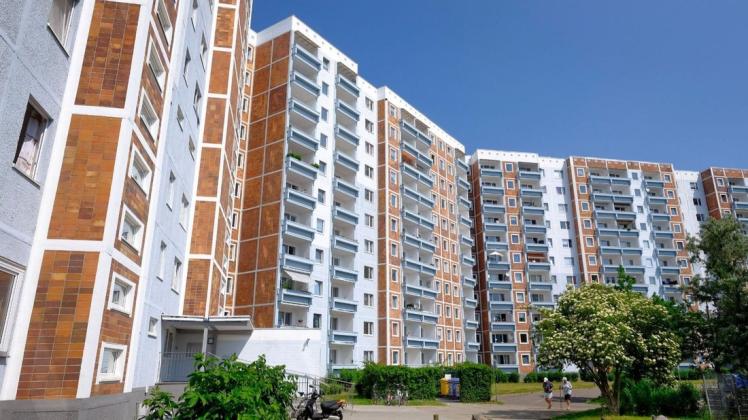 Das Unternehmen GCP vermietet unter anderem Wohnungen im Blockmachhering im Rostocker Stadtteil Groß Klein.
