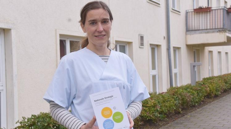 Hat an den Handlungsempfehlungen zur Sterbebegleitung in Pandemiezeiten mitgearbeitet: die Rostocker Palliativmedizinerin Dr. Ursula Kriesen.