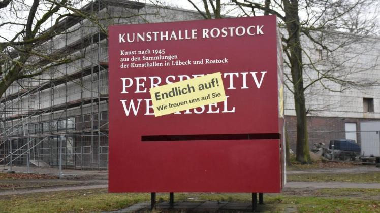Die Kunsthalle Rostock hat wieder geöffnet und lädt zur Fortführung des Begleitprogramms der aktuellen Ausstellung Perspektivwechsel ein.