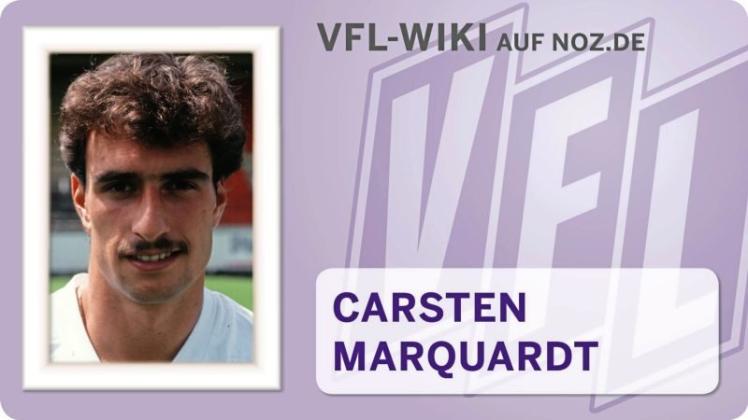 Von 1990 bis 1993 beim VfL Osnabrück: Carsten Marquardt. 
