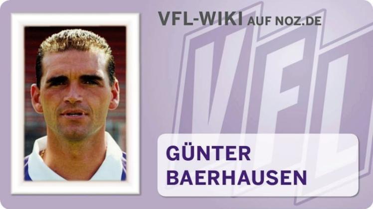 Von 1996 bis 2001 beim VfL Osnabrück: Günter Baerhausen. 