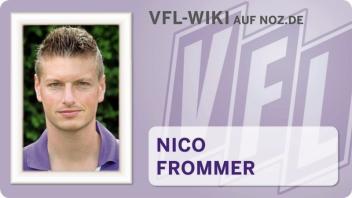 Spielte von Januar 2007 bis 2009 in Lila-Weiß: Nico Frommer. 
