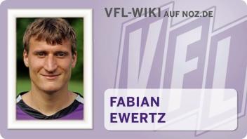 Spielte von 2004 bis 2006 in Lila-Weiß: Fabian Ewertz. 