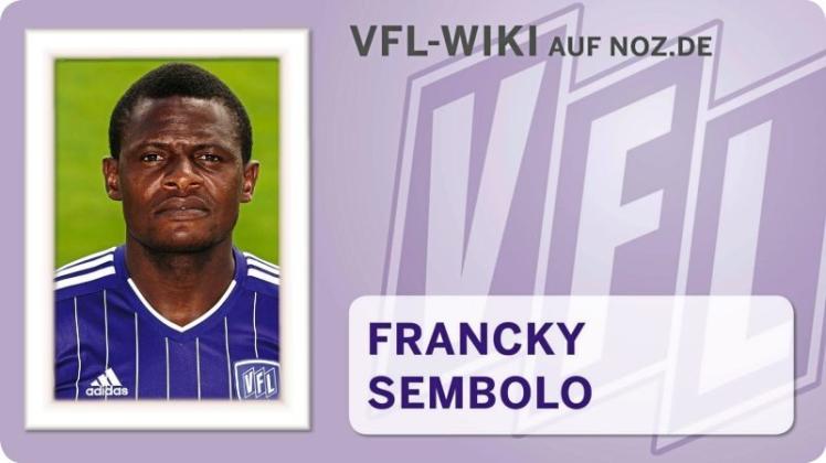 Von 2014 bis 2016 in Lila-Weiß: Stürmer Francky Sembolo. 