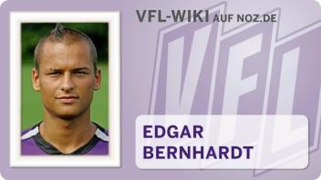 Spielte seit der Jugend beim VfL Osnabrück und gehörte in den Jahren 2004 bis 2006 sowie in der Saison 2008/09 zum Profiteam: Edgar Bernhardt. 