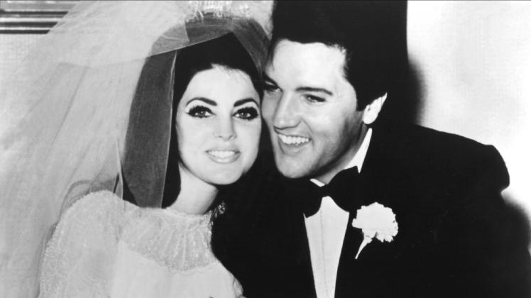 Priscilla und Elvis Presley waren auch bekannt als „Der King und das Mädchen“.