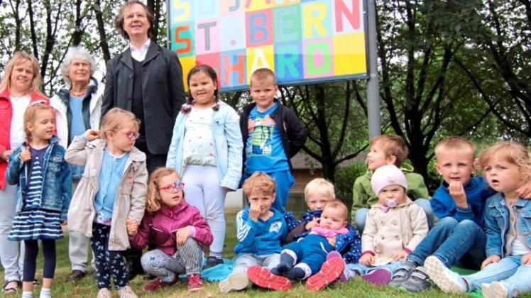 Die Kinder der St.-Bernhard-Kita werden den Festgottesdienst mitgestalten. 