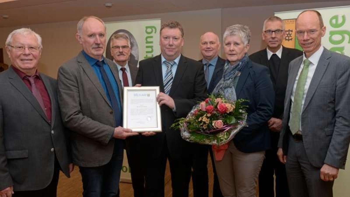 Bernhard Egbert hat sich um Voltlage verdient NOZ