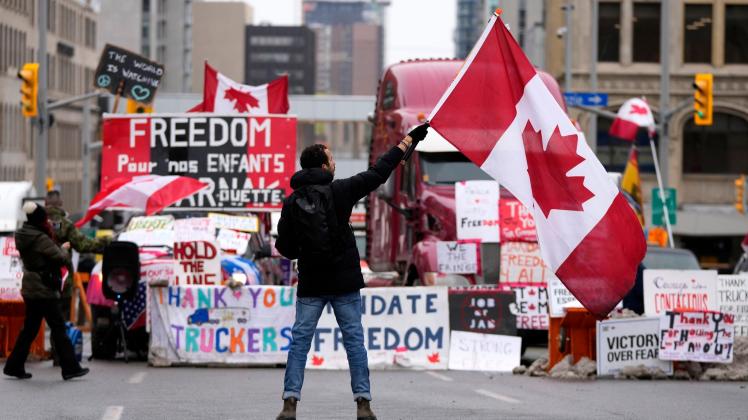 Trucker-Proteste in Kanada