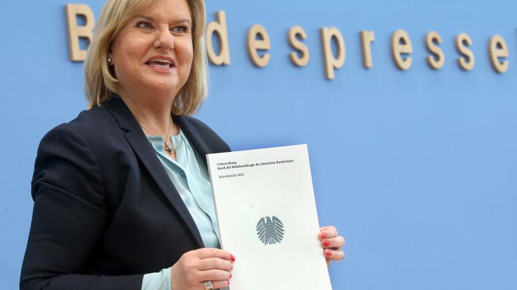 Die Wehrbeauftragte Eva Högl (SPD) hält die Bundeswehr für die Landesverteidigung schlecht gerüstet