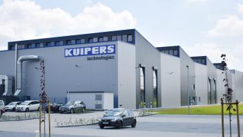 Die neue Produktionshalle in Meppen ist 4.000 Quadratmeter groß und 14 Meter hoch.