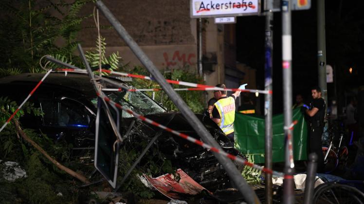 SUV-Unfall in Berlin mit vier Toten