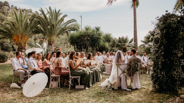 Eine Trauung auf Mallorca unter Palmen: Julian Hügelmeyer ist Hochzeitsplaner und erfüllt den Paaren aus der Region Osnabrück jeden Wunsch für ihren ganz besonderen Tag. 