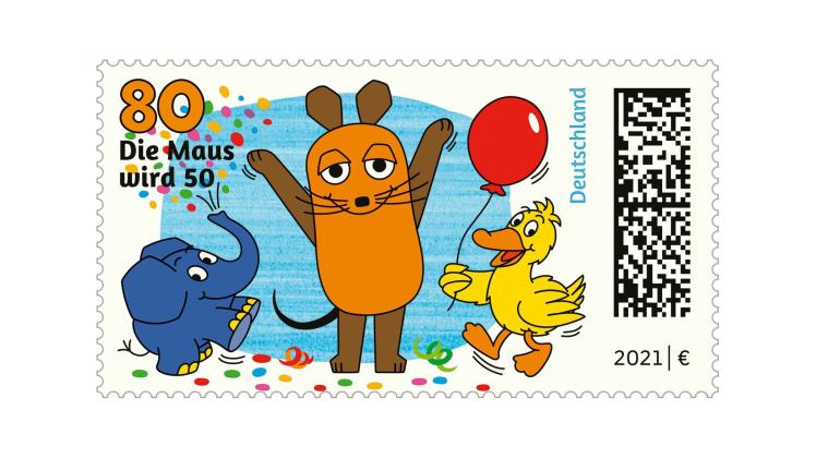Briefmarke «Sendung mit der Maus»
