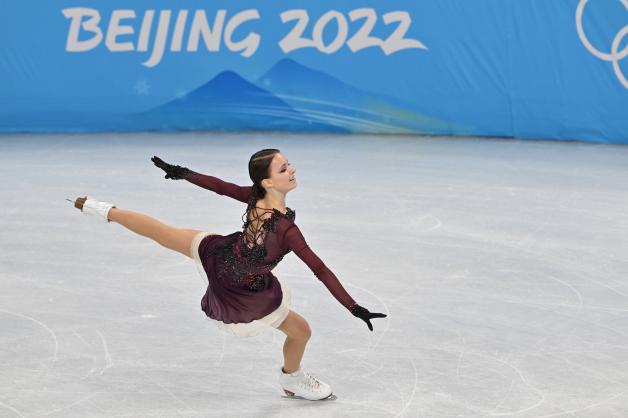 Am Ende gewann Anna Schtscherbakowa die Goldmedaille im Eiskunstlauf.