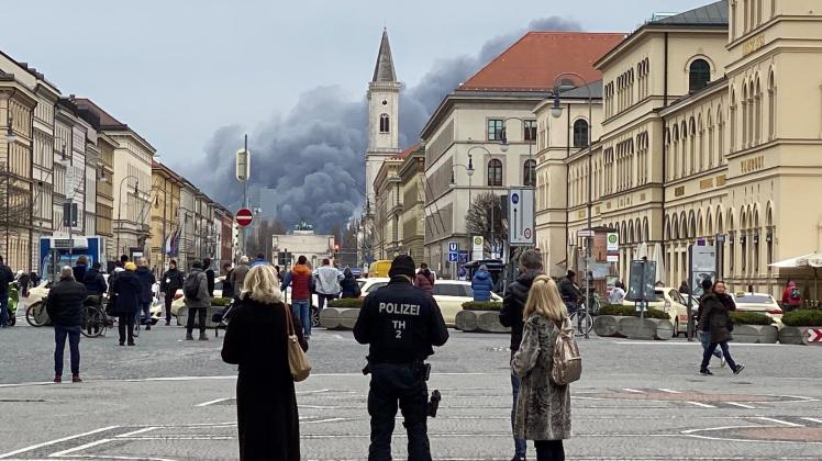 Feuer in München