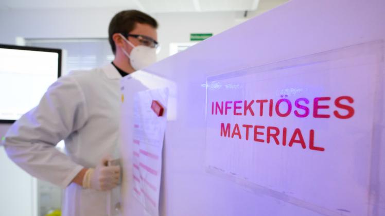 Coronavirus - PCR-Test Auswertung im Labor