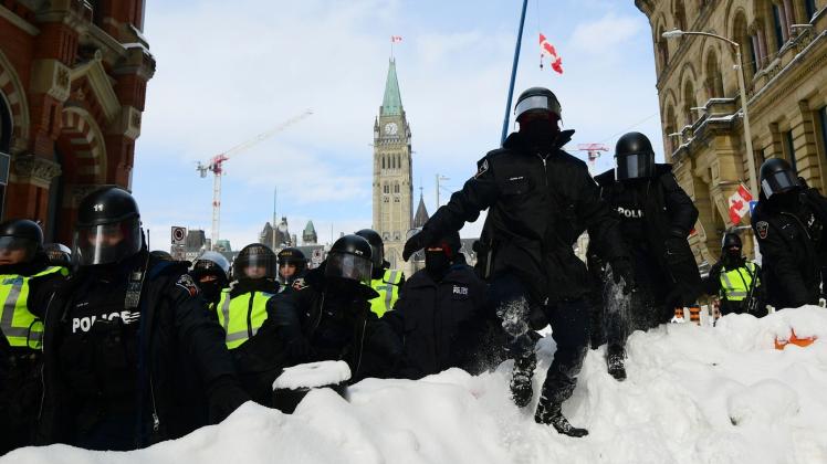 Proteste in Kanada