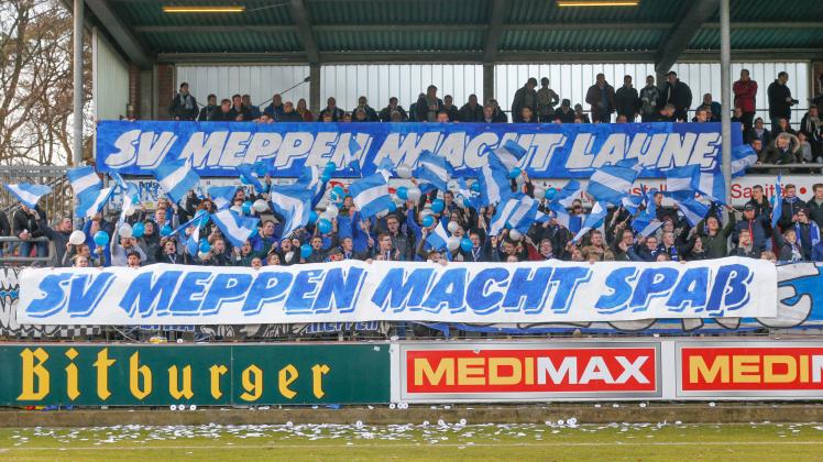 GER, Fußball-Regionalliga: SV Meppen vs 1.FC Germania Egestorf-Langreder. 
