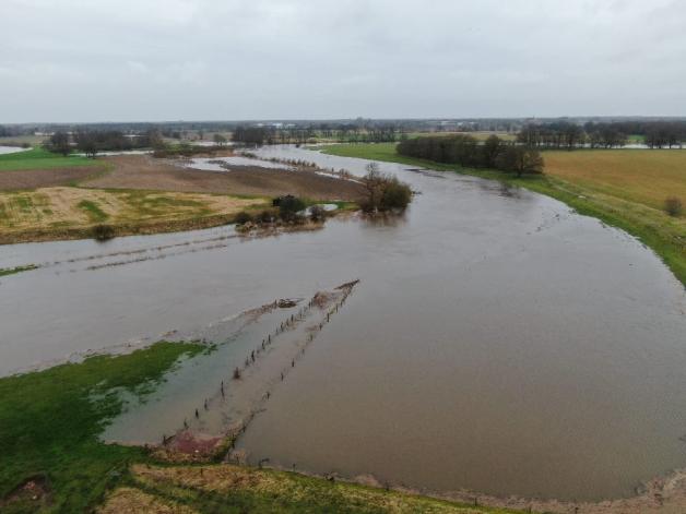 Hochwasser In Ems Und Hase Sorgt Für Überschwemmungen Im Emsland | NOZ