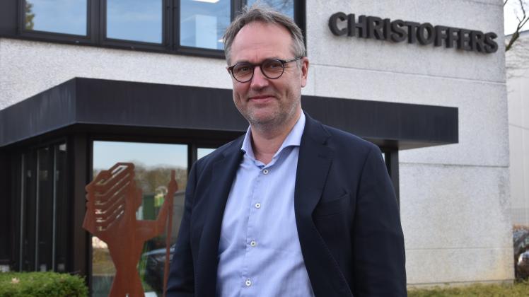 Dirk Christoffers ist Geschäftsführer der Firma Christoffers an der Wissmannstraße. 