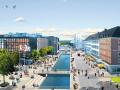 „Kleiner Kiel-Kanal“: Der Innenstadtbereich um die heutige Holstenbrücke soll attraktiver werden.