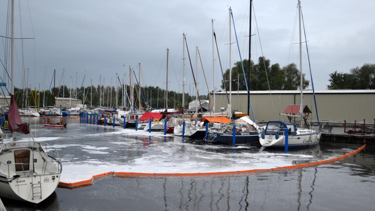 Havarie Essen Und Trinken Am See Öl-Havarie im Stadthafen | SVZ