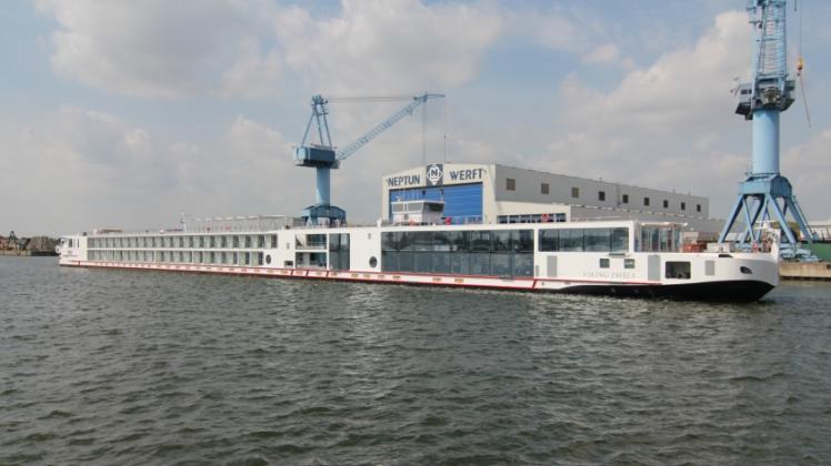 Der neue Vertrag mit Viking River Cruises sichert den Mitarbeitern der Neptun-Werft Beschäftigung bis mindestens 2014. 
