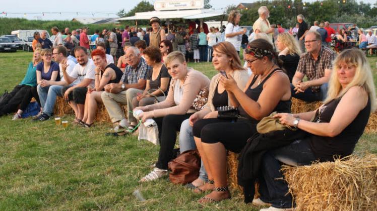 Die Zuschauer genossen Musik und Ambiente. 