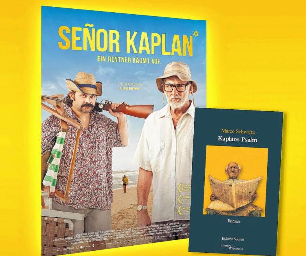 Kinokarten, Filmpaket und das Buch zum Film „Senor Kaplan“