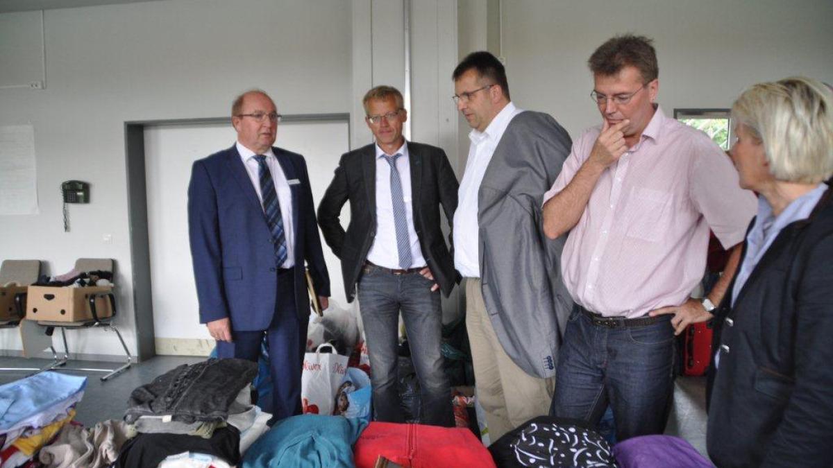 Innenminister Stefan Studt besucht StapelholmKaserne SHZ