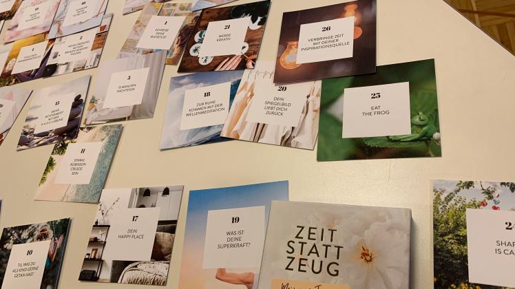 Jeder Zettel eine Herausforderung