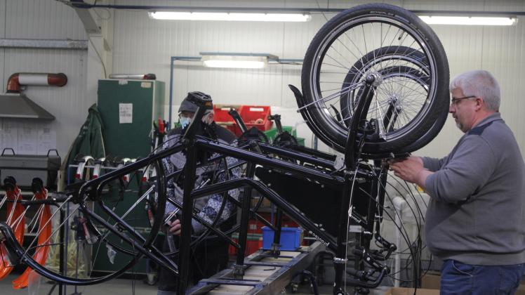 Ob zwei, drei oder vier Räder: Bei Pfau Tec in Quakenbrück entstehen Fahrräder für jedes Bedürfnis.