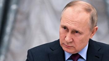 Aserbaidschans Präsident Aliyev in Russland