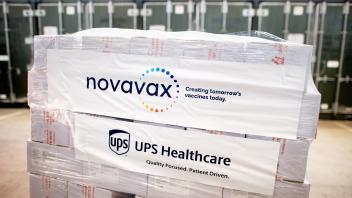 Coronavirus - Novavax-Impstoff wird in Quakenbrück angeliefert