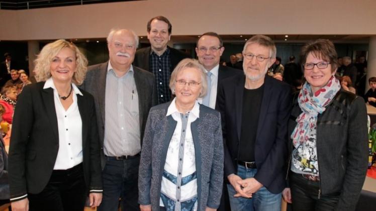 Gemeinsam für die Stadt (von links): Dagmar Bahlo, Heiner Trimpe-Rüschemeyer, Christoph Höwekamp, Johanna Lüchtefeld, Ansgar Pohlmann, Rainer Korte, Jutta Olbricht. 