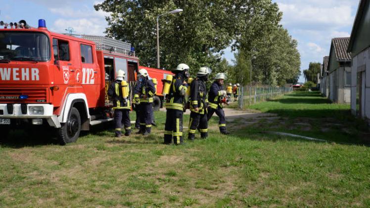 Übung: Der Ernstfall am Werktag | SVZ