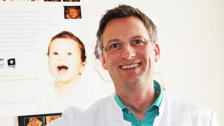 Tags und nachts für seine Patientinnen da: Holger Mutschall. 