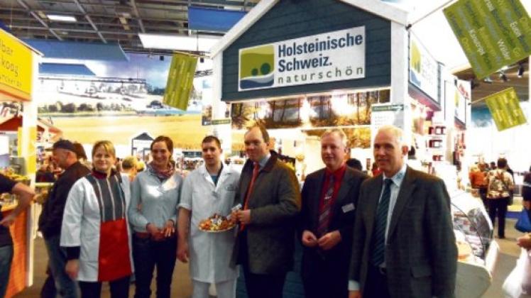 Grüne Woche Murmann besucht regionale Aussteller SHZ