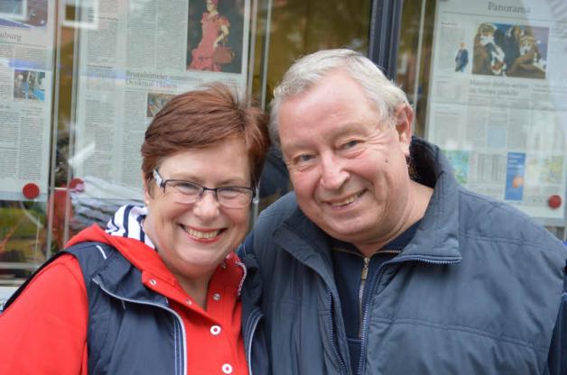 Langjährige Abonnenten: Renate und Willi Hoppe.