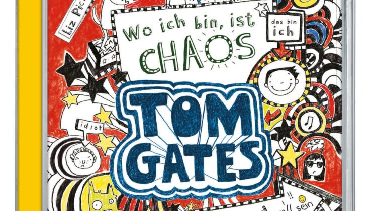 Liz Pichon, „Tom Gates – Wo ich bin ist Chaos. Aber ich kann nicht überall sein“. Ab 9 Jahren. 2 CDs mit 150 Minuten Spielzeit. 15,99 Euro. Verlag: Igel Records.