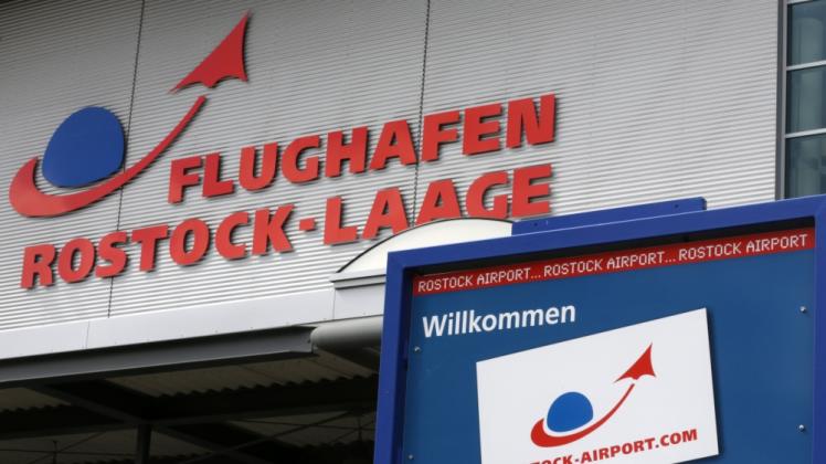 Der Flughafen Rostock-Laage konnte seine Passagierzahlendeutlich steigern.