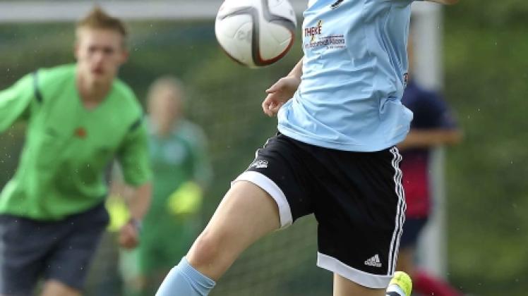Eine mit Zukunft: Die Tornescherin Svea Schmidt ist erst 16 Jahre jung, kann am Ball aber so einiges.  