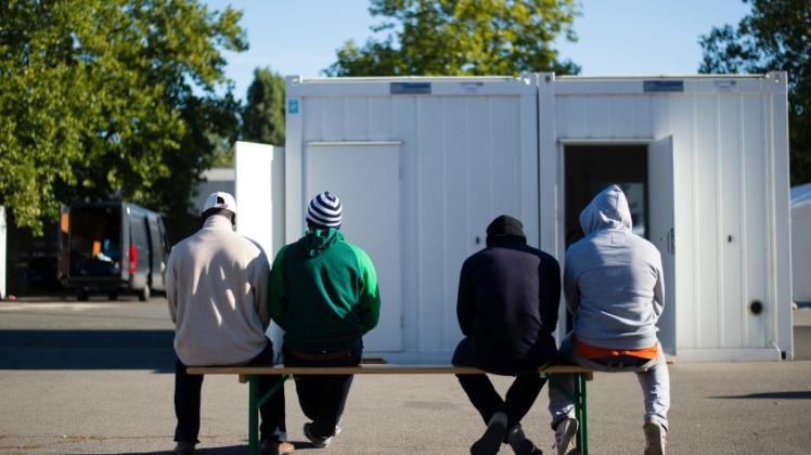 Bisher mussten Asylbegehrende in der Eulenstadt nicht in einem Container – wie diesem in Berlin – untergebracht werden.