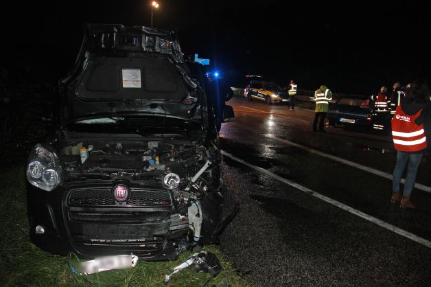 Schwerer Unfall auf A19 in Rostock mit vier Verletzten