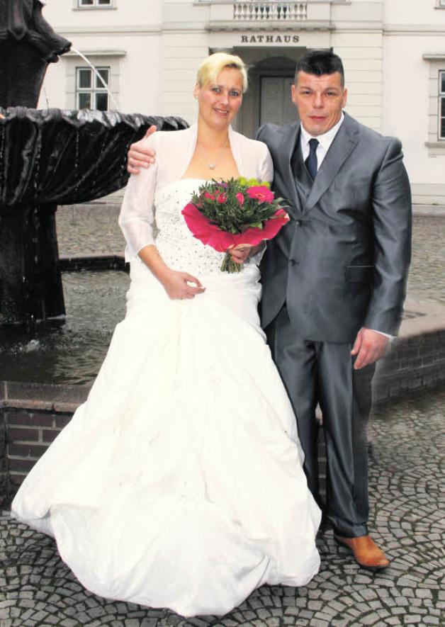 Christoph Mihotan und Tanja Voelkner lernten sich in Lübeck beim Einkaufen kennen.