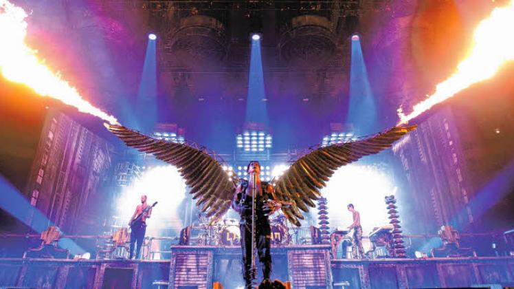 Rammstein-Konzert im Madison Square Garden in New York 