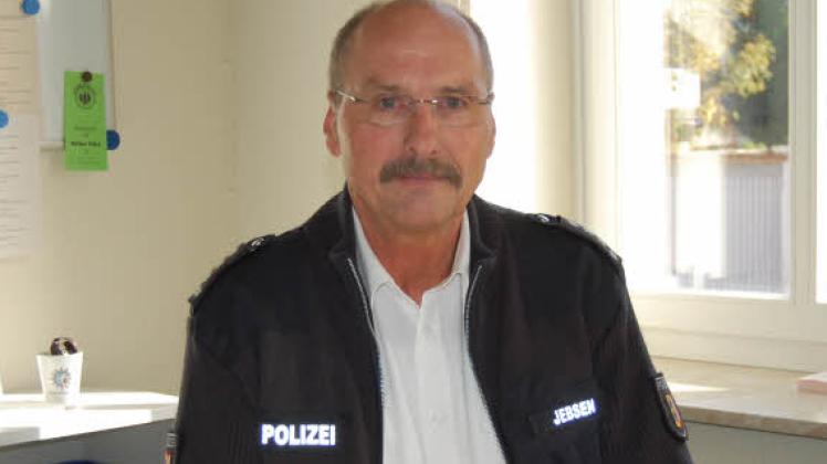 Sylts Polizeichef Haye Jebsen.