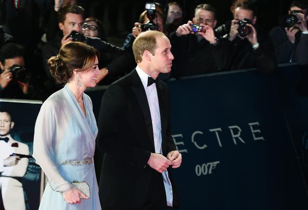 Royaler Kino-Besuch: Herzogin Kate und Prinz William.